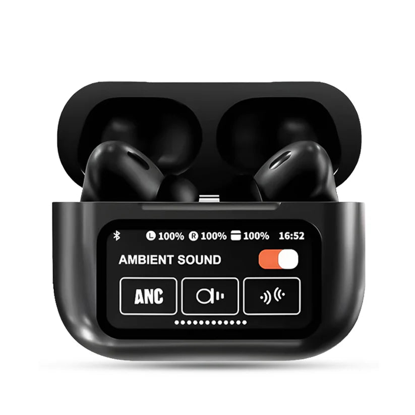 A9 Pro Airpods ANC/ENC Touch Screen Wireless Earbuds